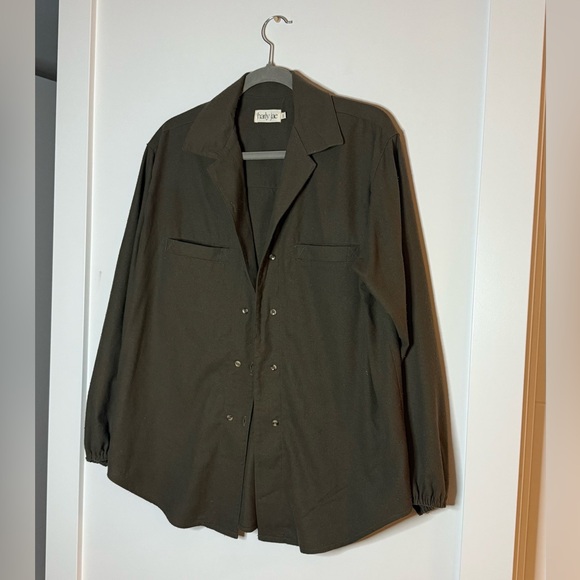 Harly Jae House Blouse in Olive - Picture 7 of 12